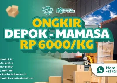 Ongkir DEPOK Mamasa Rp6000/KG Solusi Termurah