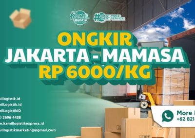 Ongkir Jakarta Mamasa Rp6000/KG Solusi Termurah