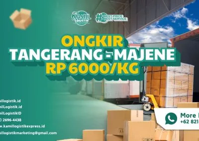 Ongkir Tangerang Majene Rp6000/KG Solusi Termurah
