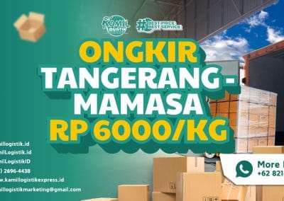Ongkir Tangerang Mamasa Rp6000/KG Solusi Termurah