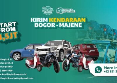 Kirim Kendaraan Bogor Majene Termurah