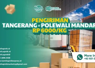 Pengiriman Tangerang Polewali Mandar Rp6000/KG