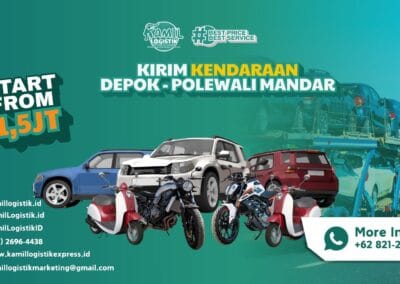 Kirim Kendaraan Depok Polewalimandar Termurah