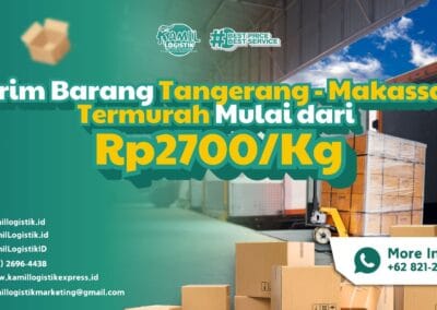 Kirim Barang Tangerang Makassar Termurah
