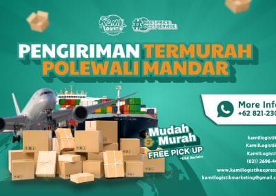 Pengiriman Termurah Polewali Mandar ke Jabodetabek