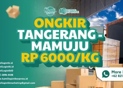 Ongkir Tangerang Mamuju Rp6000/KG Solusi Termurah