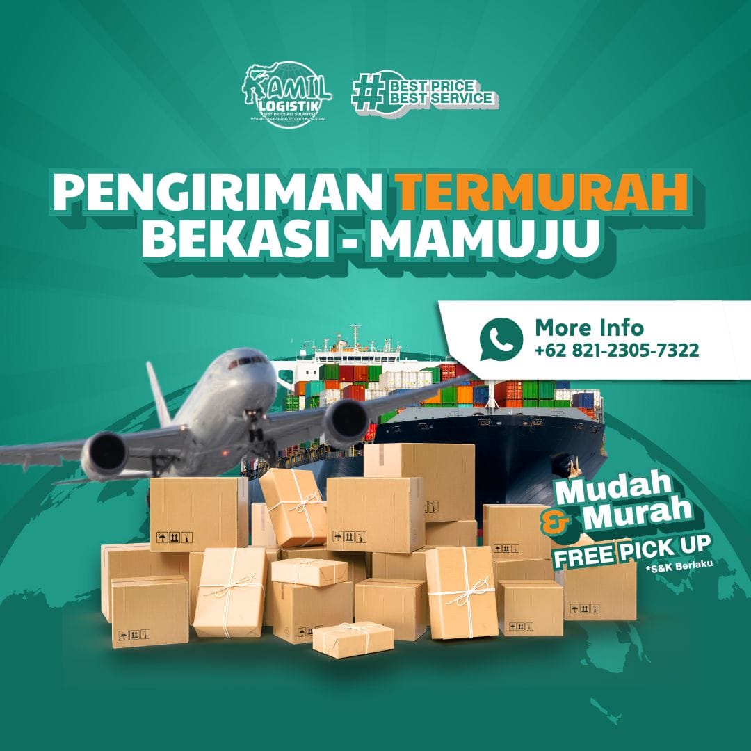 Pengiriman Termurah Bekasi Mamuju