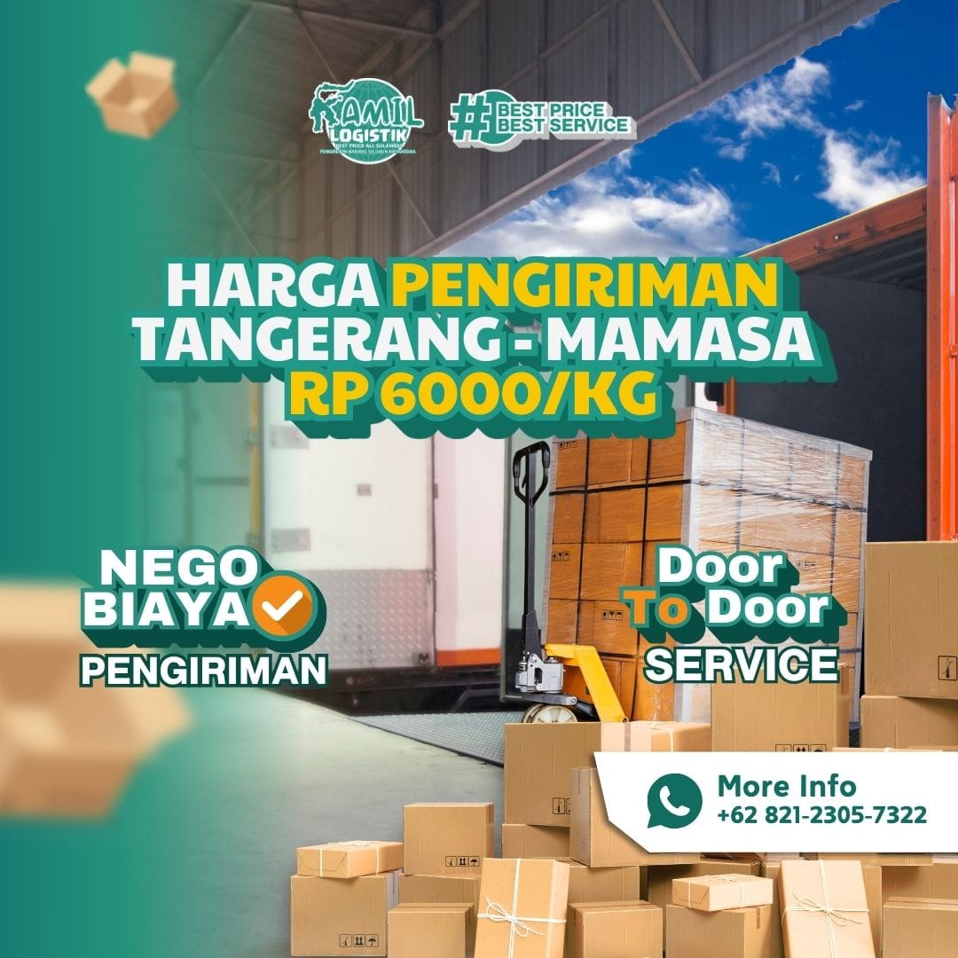 Harga Pengiriman Tangerang Mamasa