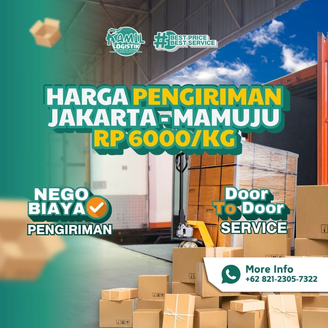 Harga Pengiriman Jakarta Mamuju