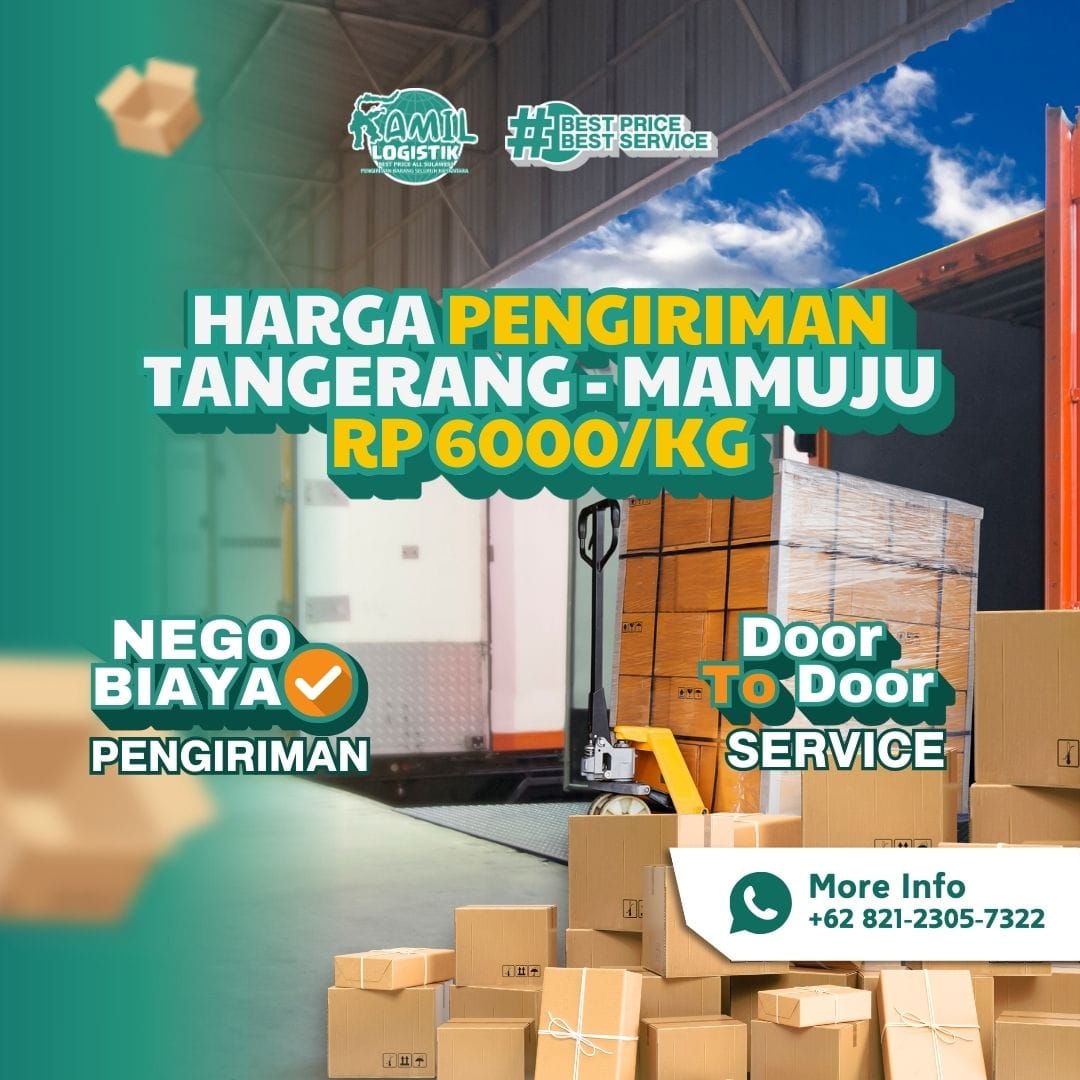 Harga Pengiriman Tangerang Mamuju