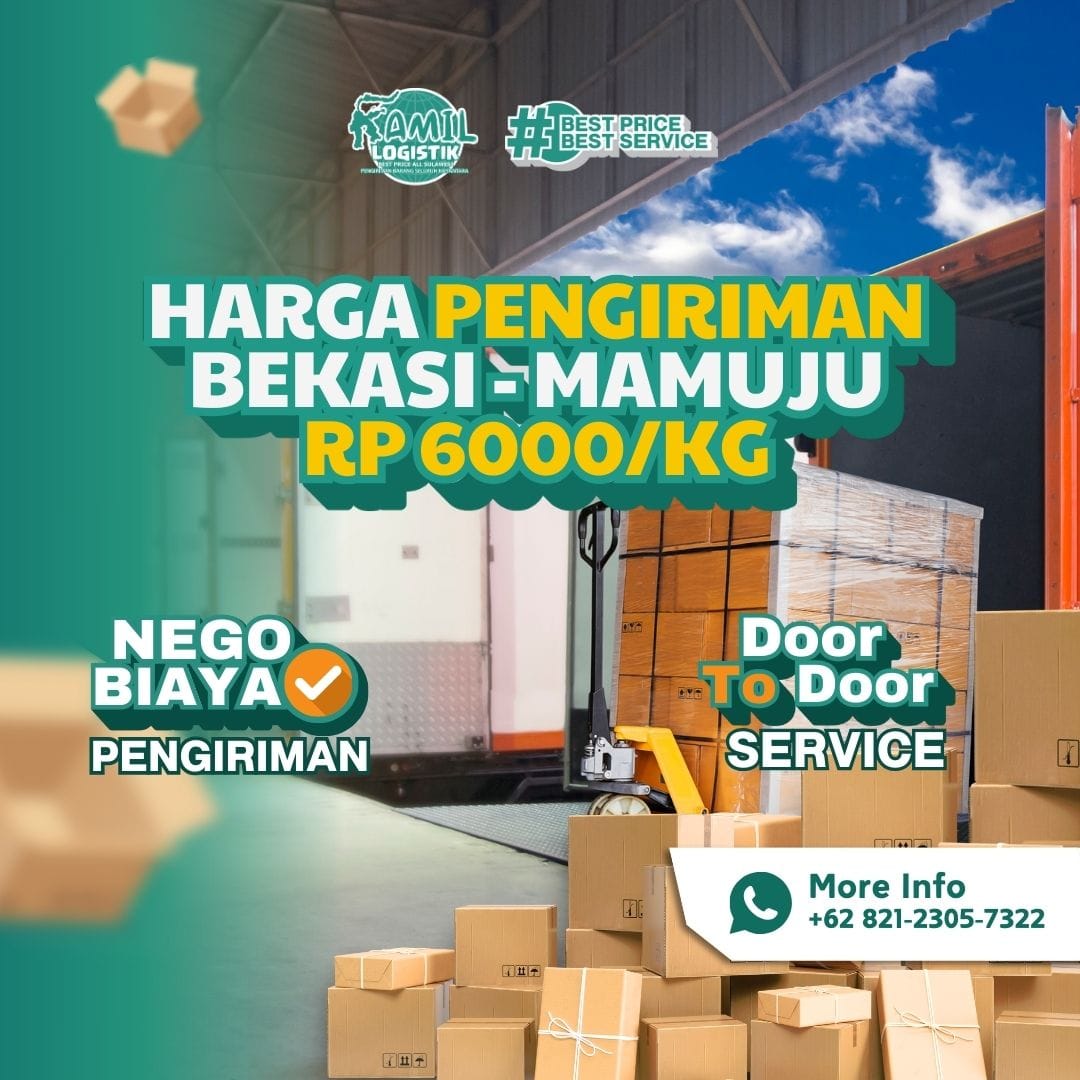 Harga Pengiriman Bekasi Mamuju