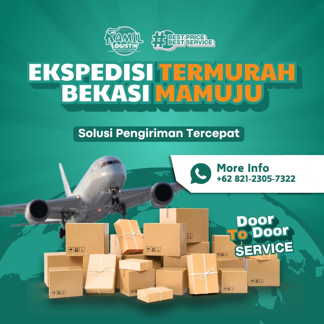 Ekspedisi Termurah Bekasi Mamuju