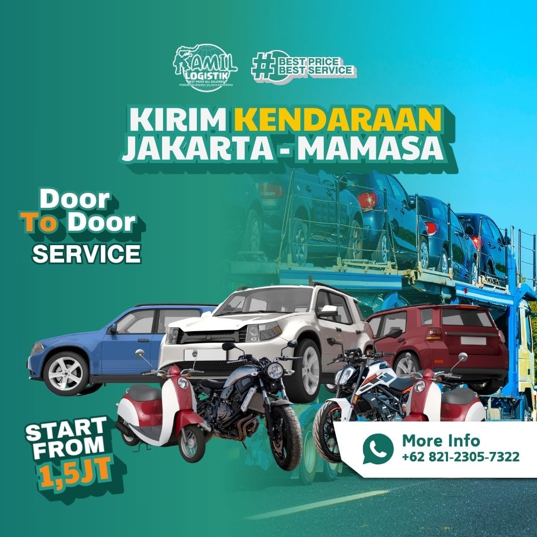 Kirim Kendaraan Jakarta Mamasa