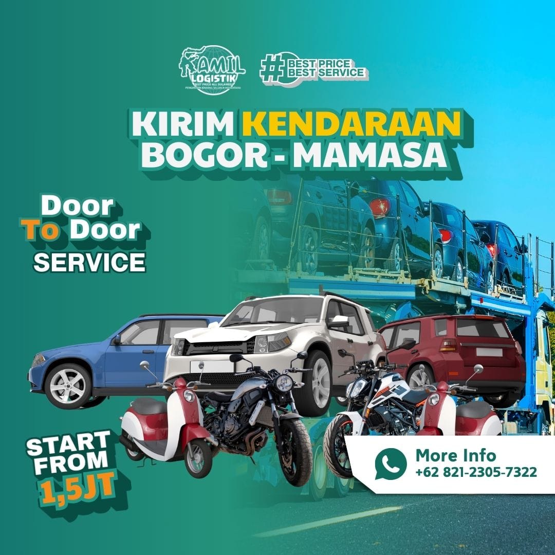 Kirim Kendaraan Bogor Mamasa