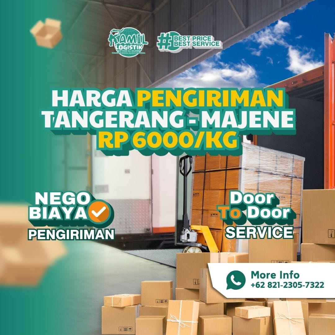 Harga Pengiriman Tangerang Majene