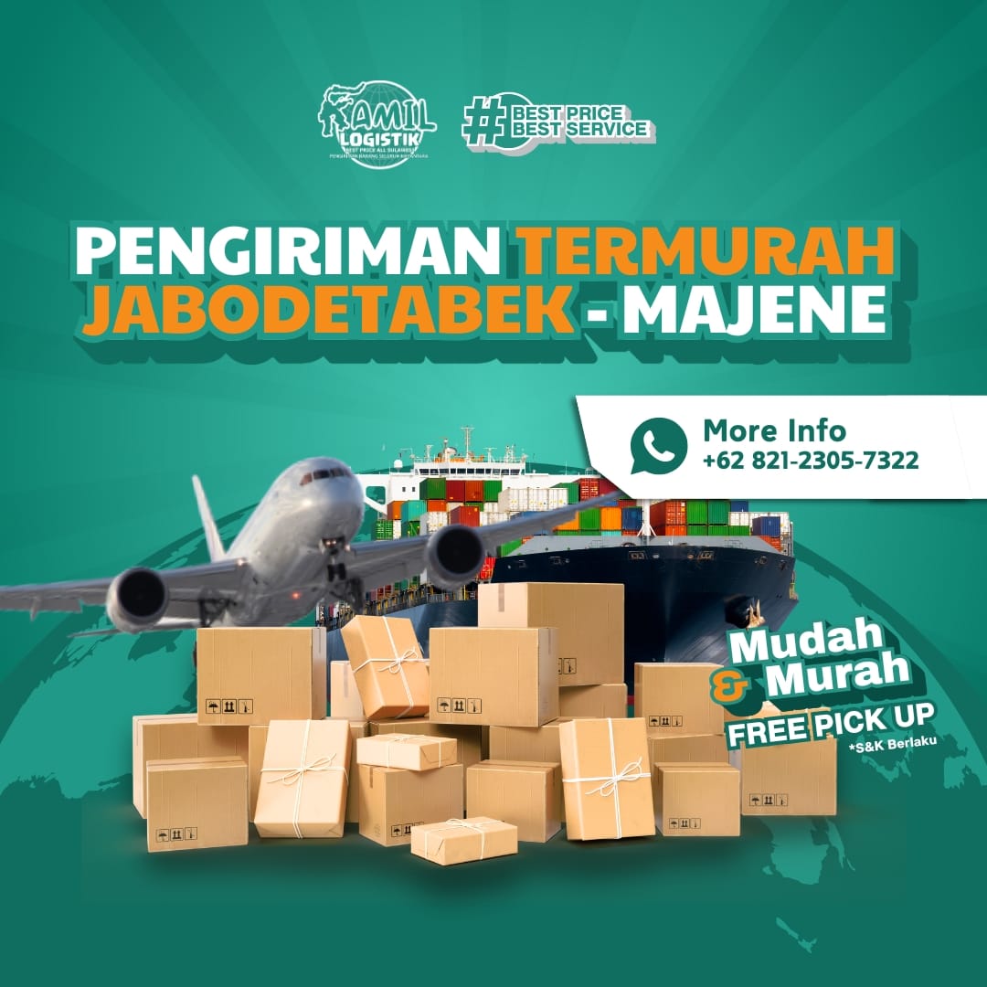 Pengiriman Termurah Jabodetabek Majene