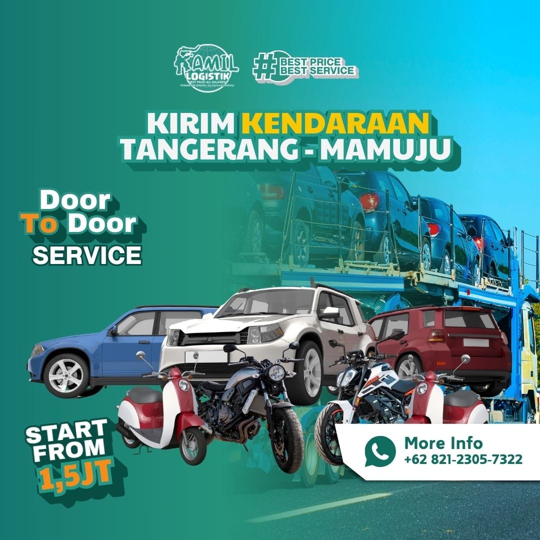 Kirim Kendaraan Tangerang Mamuju