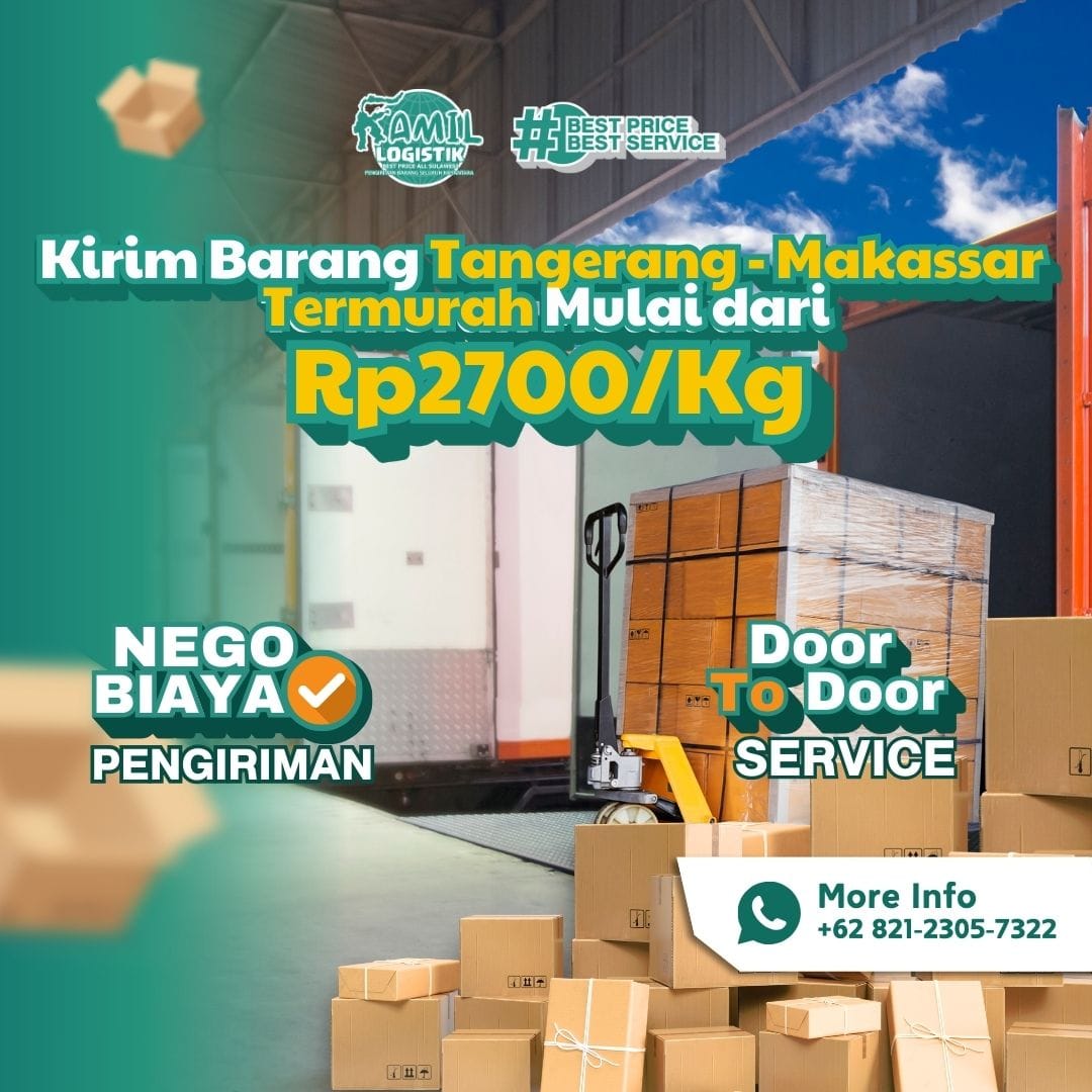 Kirim Barang Tangerang Makassar