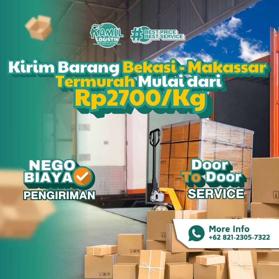 Kirim Barang Bekasi Makassar