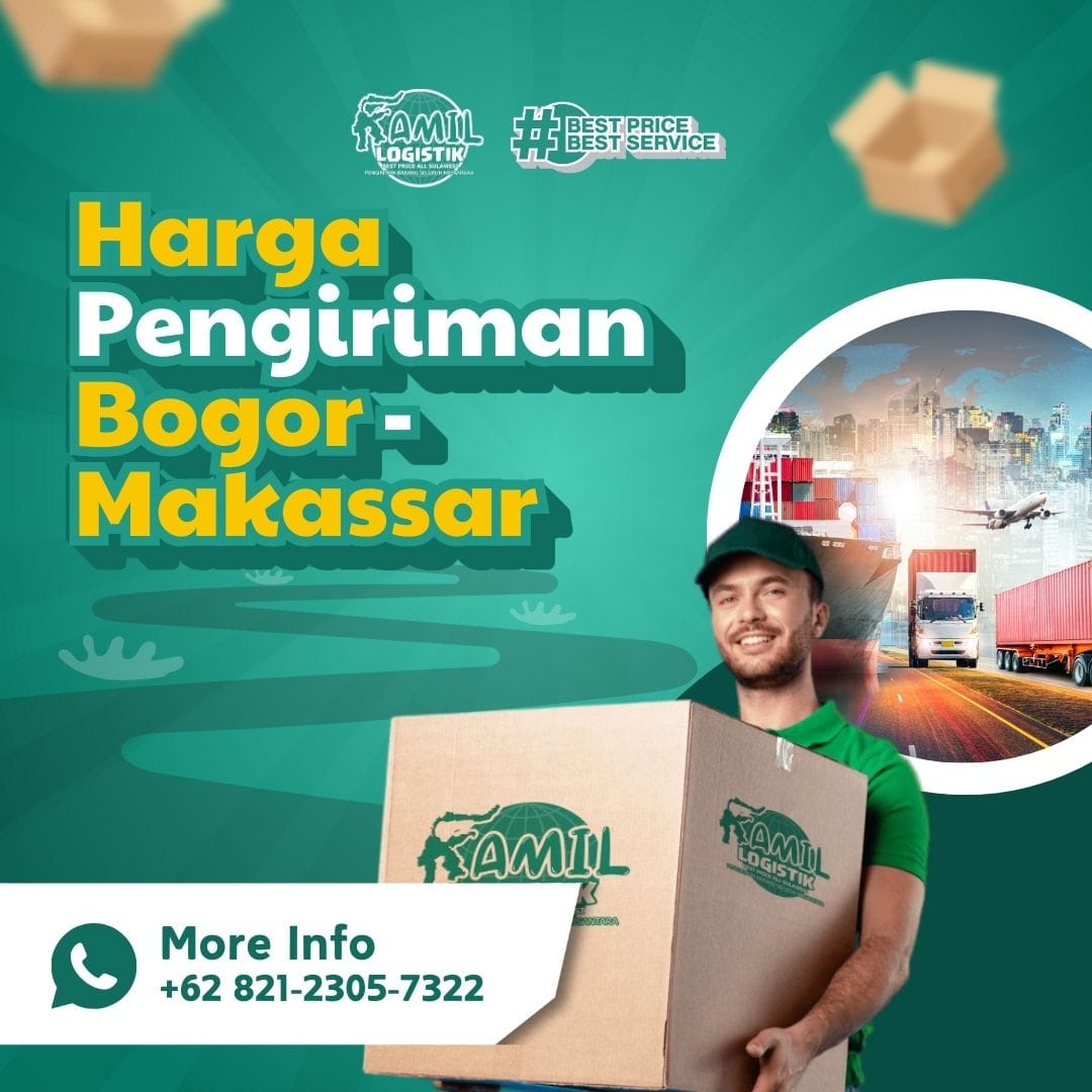 Harga Pengiriman Bogor Makassar