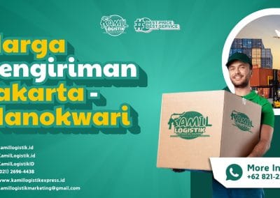 Harga Pengiriman Jakarta Manokwari Termurah