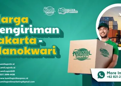 Harga Pengiriman Jakarta Manokwari Termurah