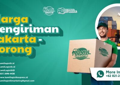 Harga Pengiriman Jakarta Sorong Termurah