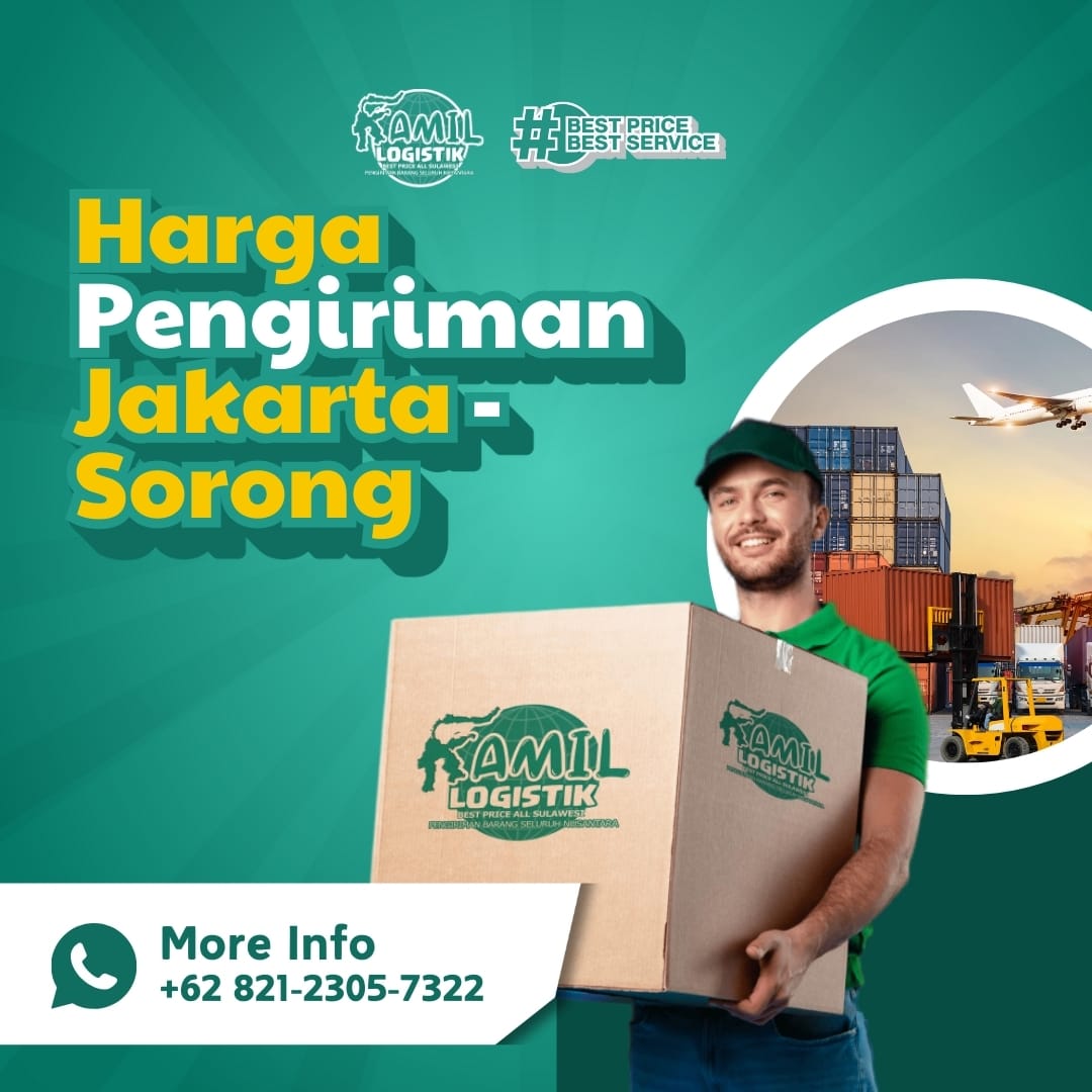 Harga Pengiriman Jakarta Sorong