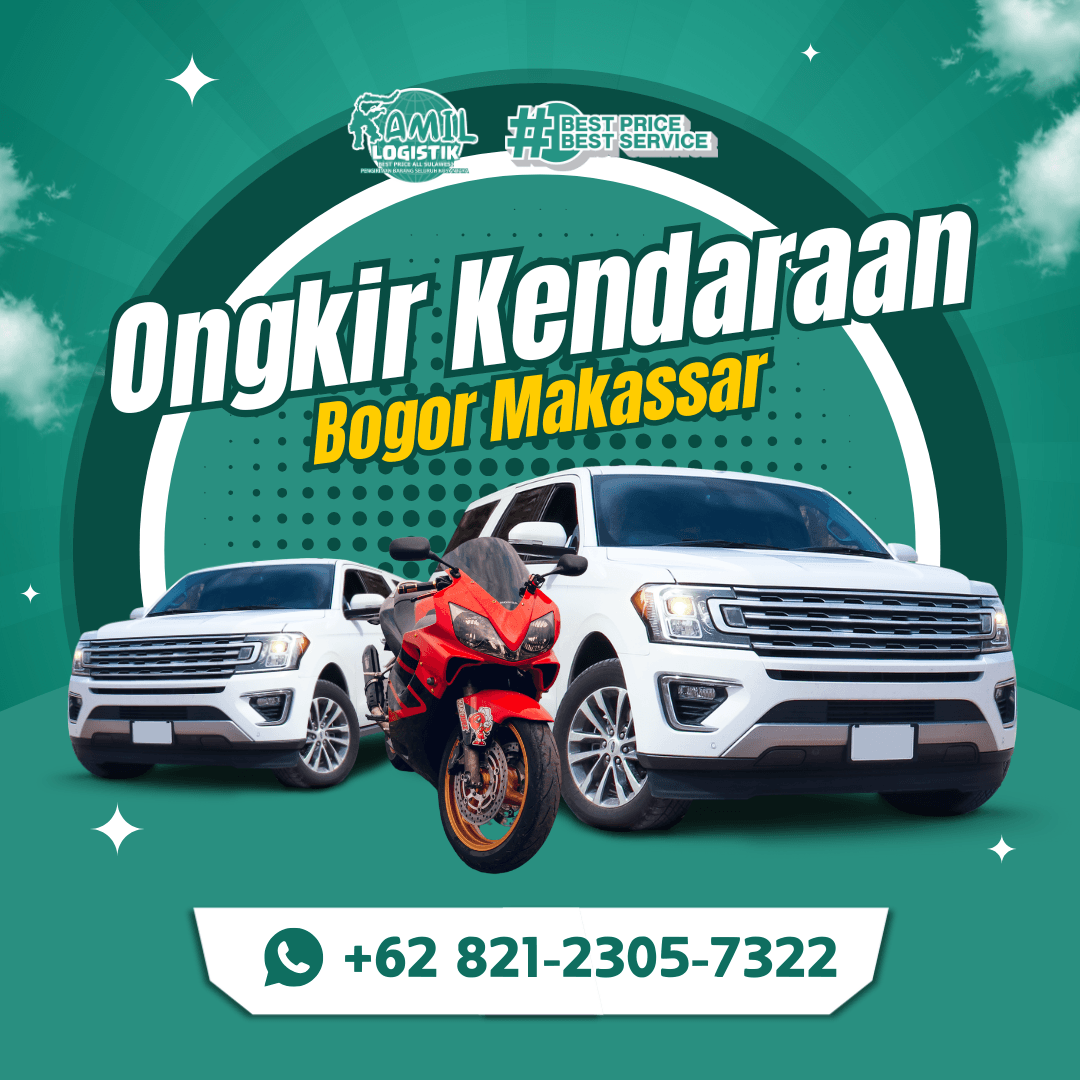 Ongkir Kendaraan Bogor Makassar
