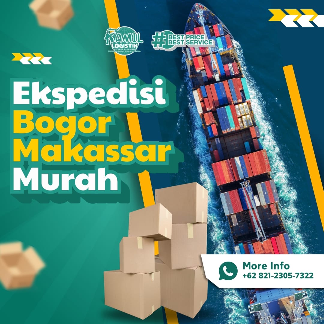 Ekspedisi Bogor Makassar Murah