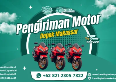 Pengiriman Motor Depok Makassar Termurah