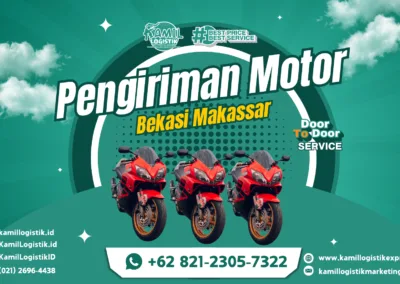Pengiriman Motor Bekasi Makassar Termurah