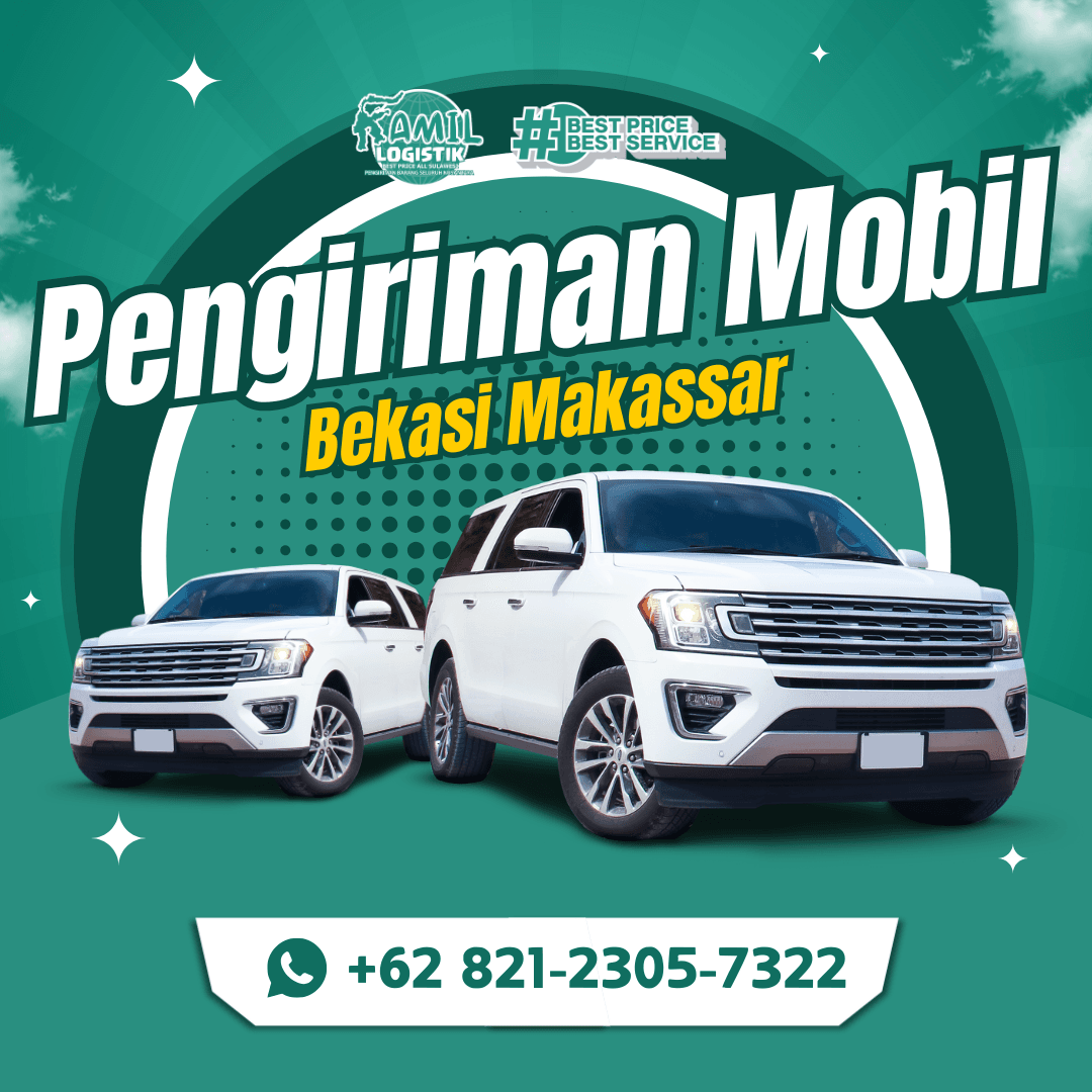 Pengiriman Mobil Bekasi Makassar
