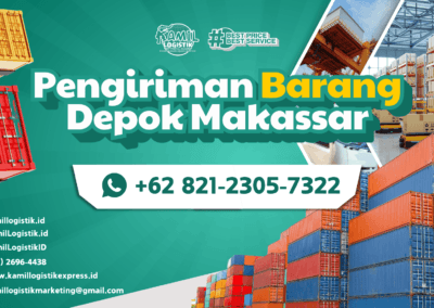 Pengiriman Barang Depok Makassar Murah 2700/Kg