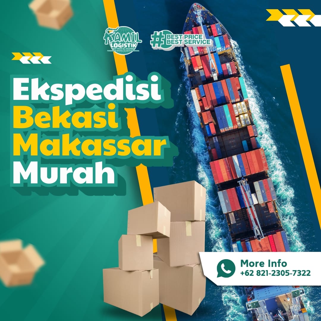 Ekspedisi Bekasi Makassar Murah