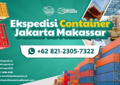 Ekspedisi Container Jakarta Makassar Murah