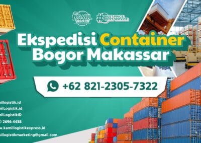 Ekspedisi Container Bogor Makassar Murah