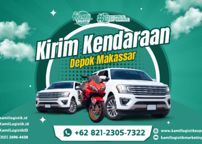 Kirim Kendaraan Depok Makassar Termurah Mulai dari 400 Ribu