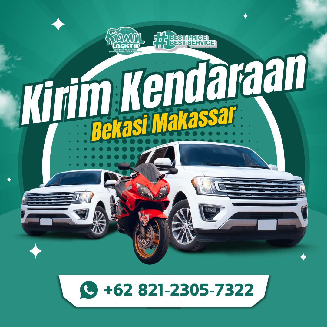 Kirim Kendaraan Bekasi Makassar