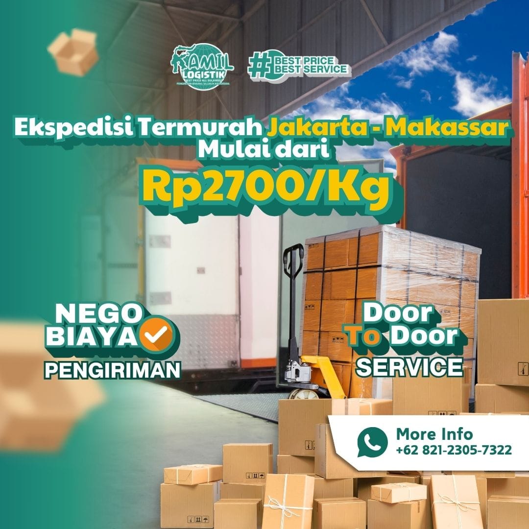 Ekspedisi Termurah Jakarta Makassar