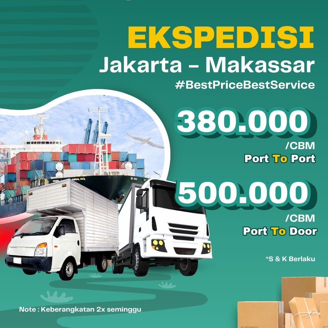 Ekspedisi Kontainer Jakarta Makassar