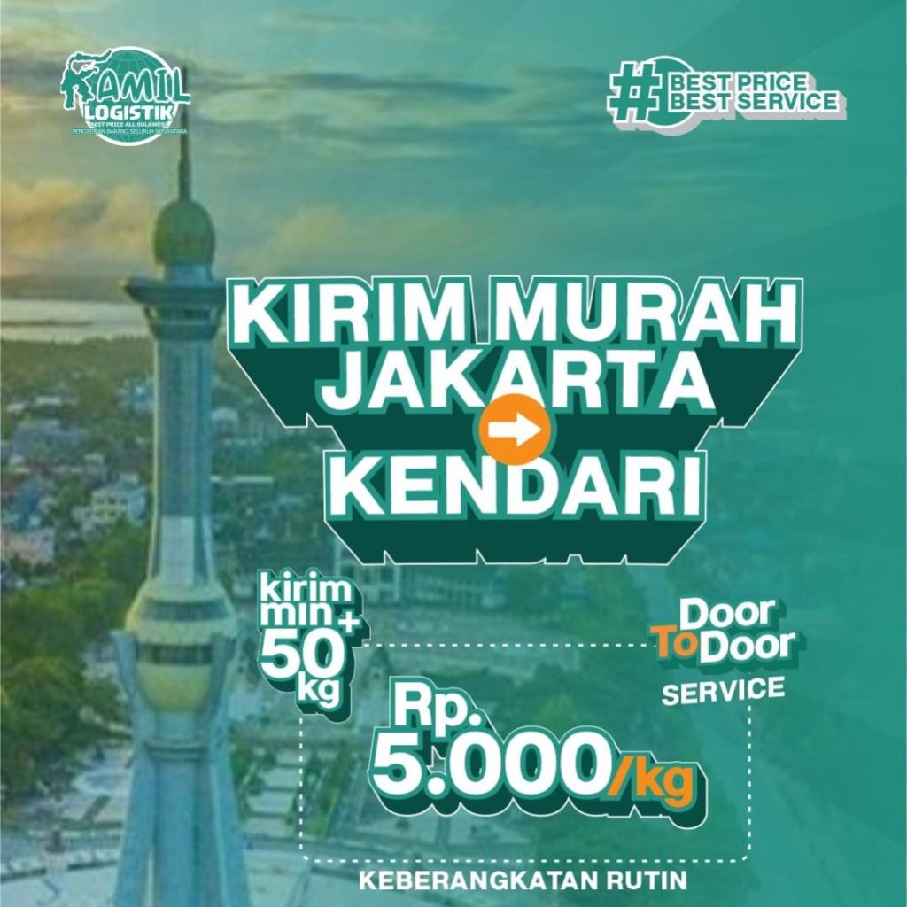Harga Pengiriman Jakarta Kendari