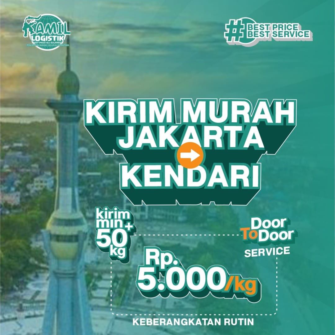 Jasa Cargo Jakarta Kendari
