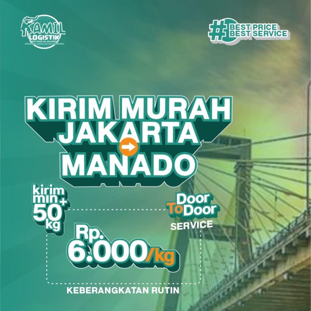 Jasa Cargo Jakarta Manado