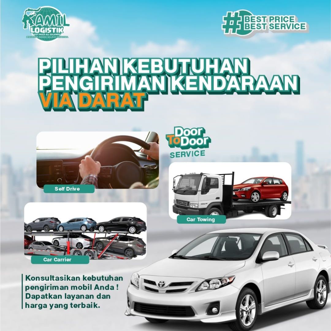 Jasa Kirim Kendaraan ke Sulawesi