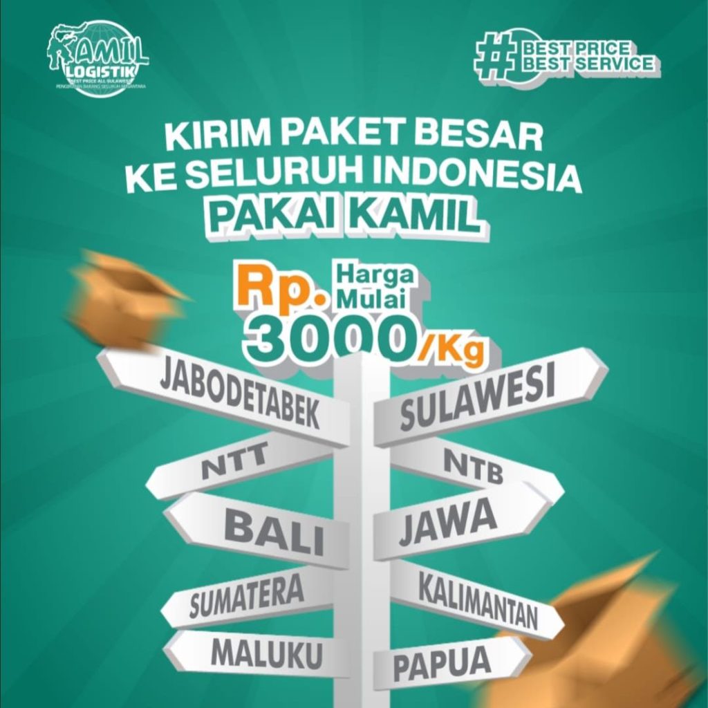 Kirim Paket Bekasi Makassar