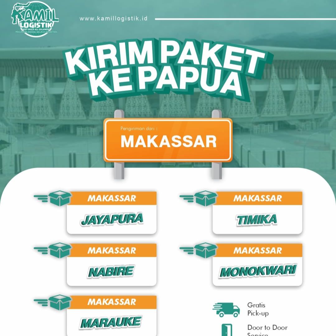 Kirim Paket ke Papua
