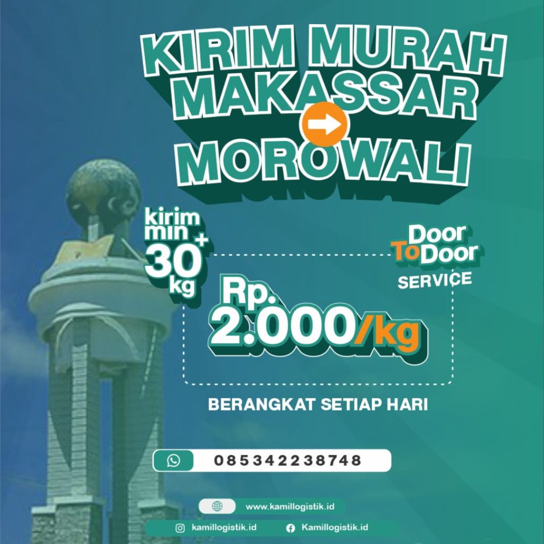 Tarif Pengiriman Makassar Morowali
