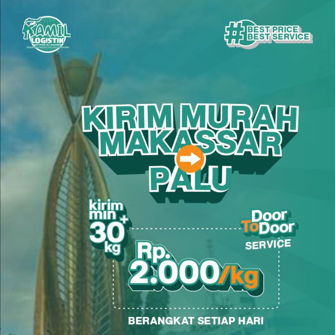 Logistik Kosmetik Makassar Palu