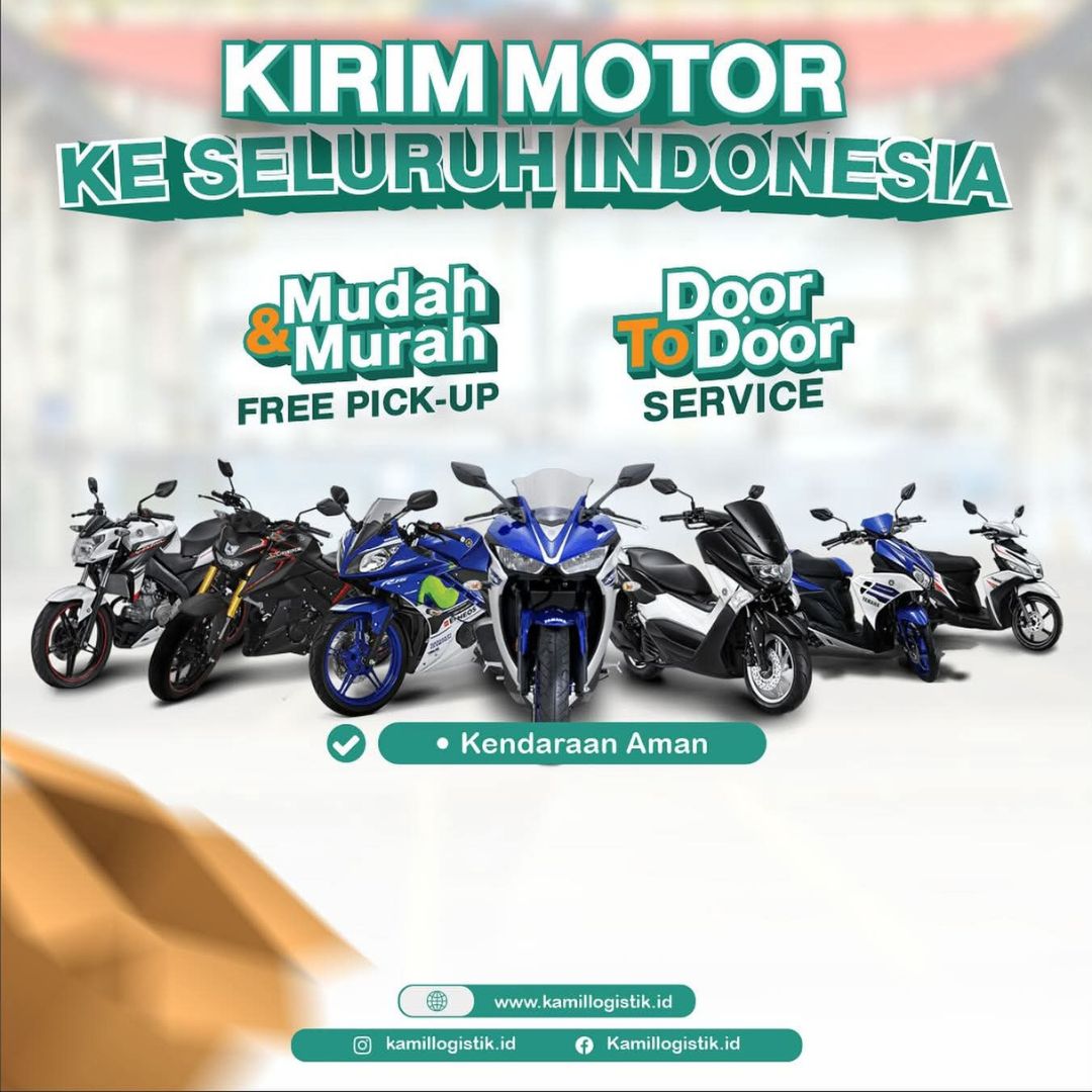 Kirim Motor ke Sulawesi